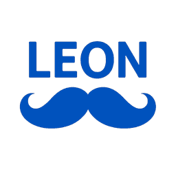 LEON mustache logo
